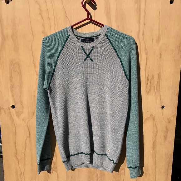 Buffalo two-tone Crewneck Knit Sweater - Picture 3 of 6